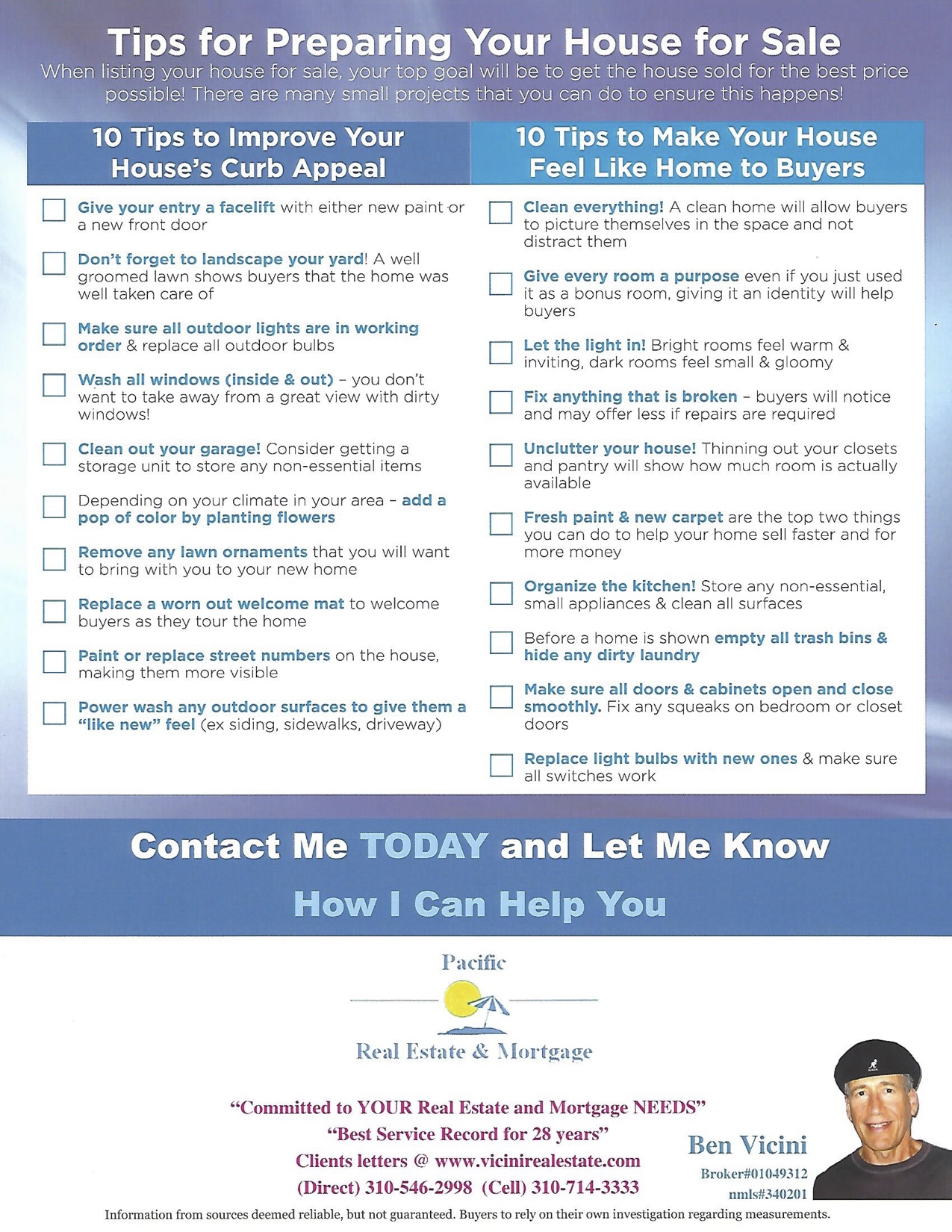 Vicini's Selling Facts & Tips_Page_1